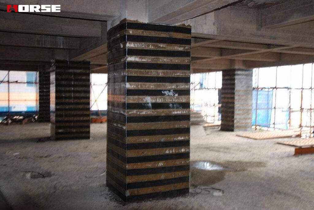 carbon fiber reinforcement concrete column carbon fiber reinforcement concrete column