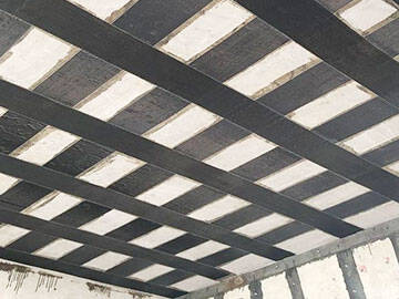 slab strengthening with unidirectional carbon fiber fabric slab strengthening with unidirectional carbon fiber fabric
