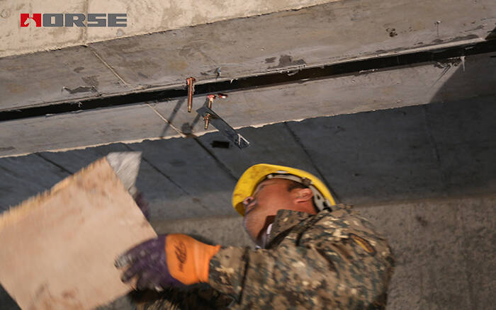 Prestressed CFRP Laminate To Reinforce The Underground Parking Lot Prestressed CFRP Laminate To Reinforce The Underground Parking Lot