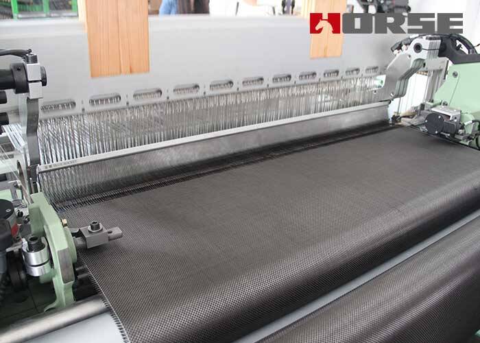 Unidirectional and Bidirectional Carbon Fiber Weaving Machine