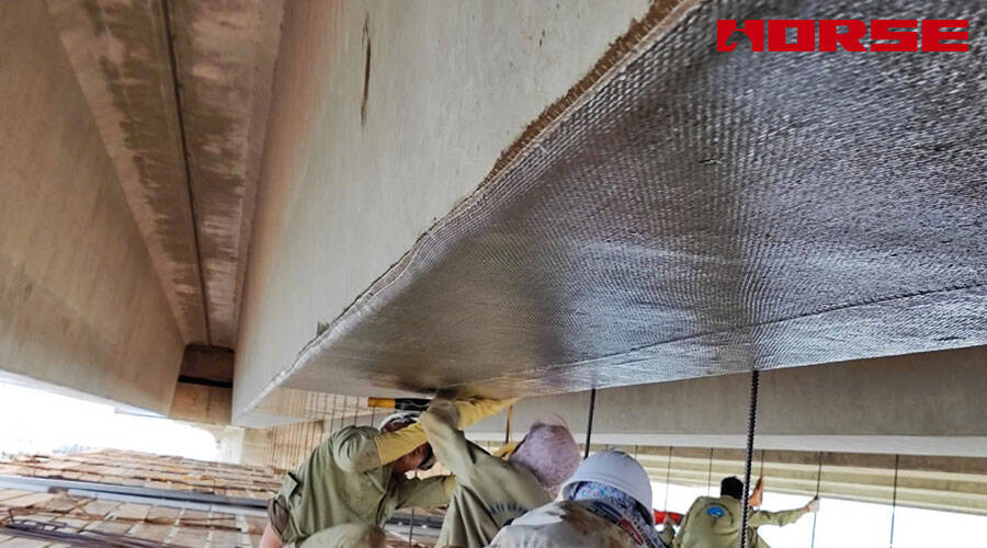 Apply Carbon Fiber To Bridge Girder