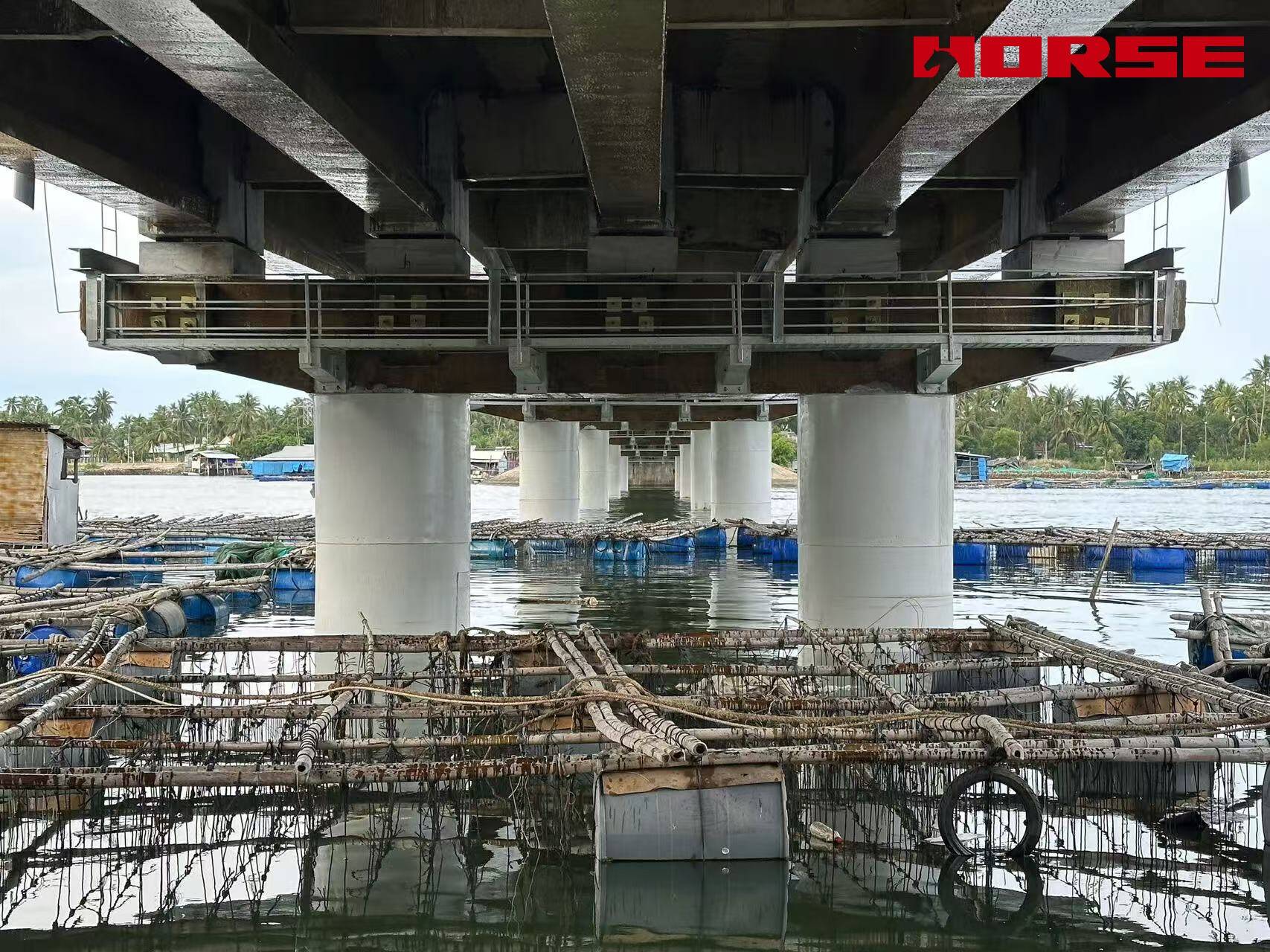 FRP Pile Jakcets For Underwater Concrete Marine Pile Repair And Reinforcement FRP Pile Jakcets For Underwater Concrete Marine Pile Repair And Reinforcement