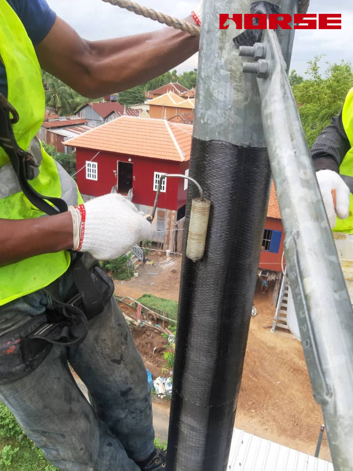 CFRP strengthen steel structure