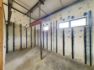 Carbon Fiber Basement Wall Reinforcement